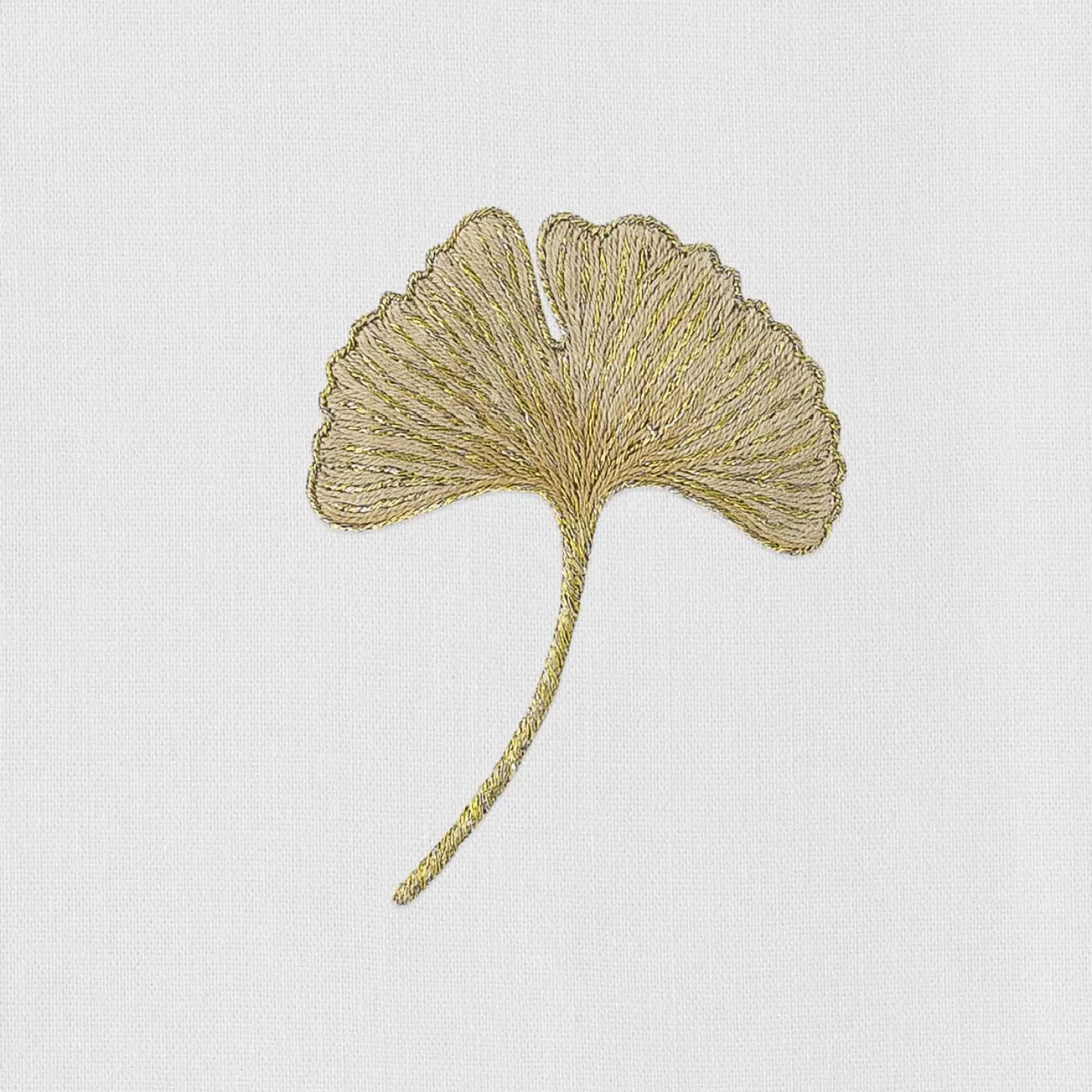 Henry Handwork Ginkgo Towel - Thumbnail 4